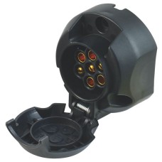 U-connect 7 Pin High Impact DIN Trailer Socket - Plastic